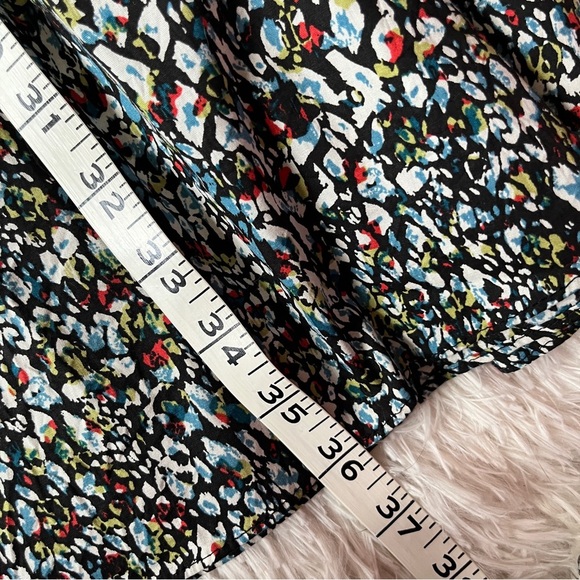 Simply Vera / Vera Wang Sleeveless Fit & Flare Dress sze M Floral Multicolor - Picture 9 of 13